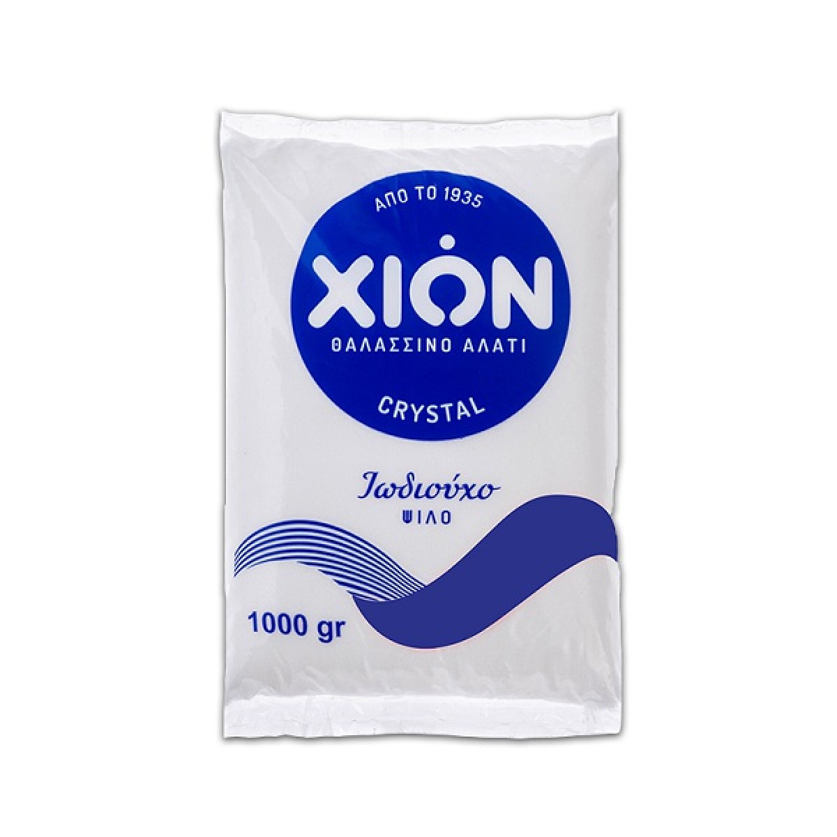 ΧΙΩΝ ΑΛΑΤΙ CRYSTAL ΘΑΛΑΣΣΙΝΟ ΨΙΛΟ ΣΑΚΟΥΛΑΚΙ 1000gr