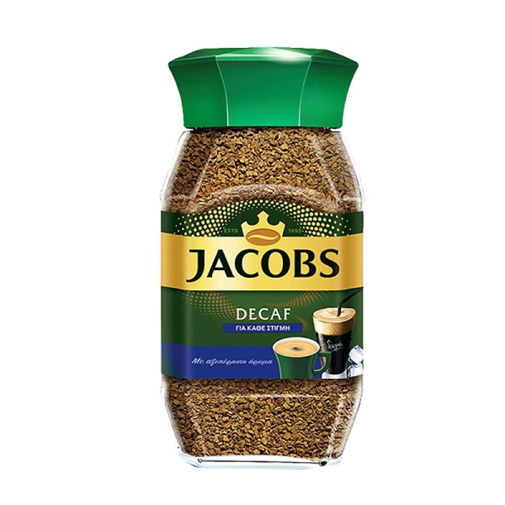 JACOBS ΚΑΦΕΣ ΣΤΙΓΜΙΑΙΟΣ (ΒΑΖΟ) 100gr DECAF