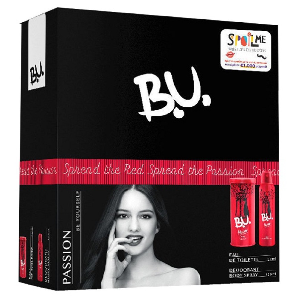 BU ΣΕΤ PASSION EDT 50ml+BODY SPRAY 150ml