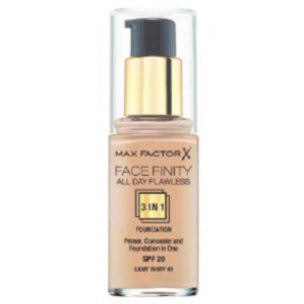 MAX FACTOR FACEFINITY ALL DAY FLOWLESS 3in1 77 SOFT HONEY