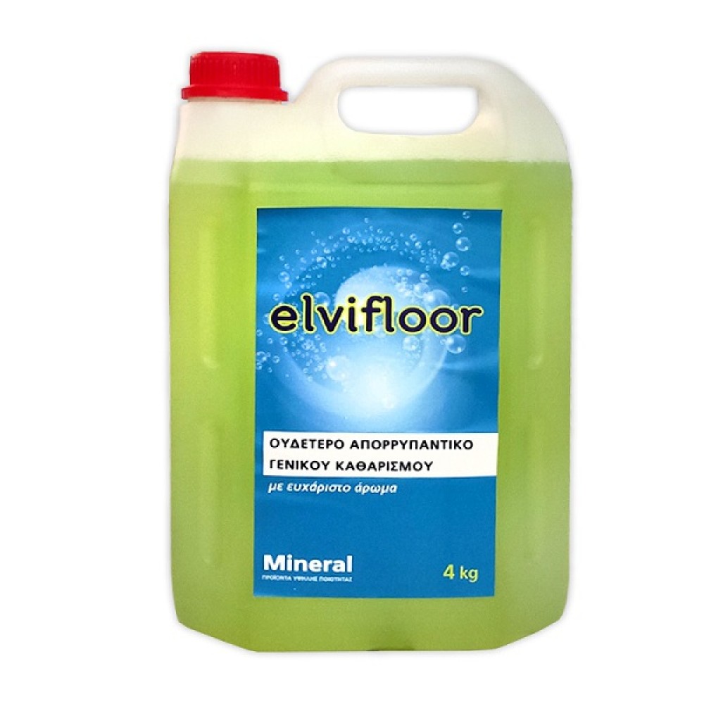 ELVIFLOOR ΚΑΘΑΡΙΣΤΙΚΟ ΠΑΤΩΜΑΤΟΣ 4Kg ΠΡΑΣΙΝΟ ΜΗΛΟ