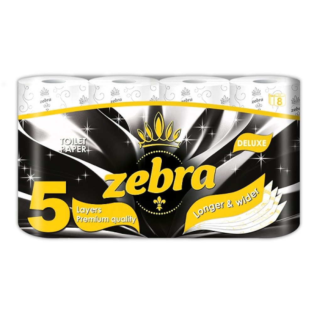 ZEBRA ΥΓΕΙΑΣ DELUXE 5φ (8τεμ)