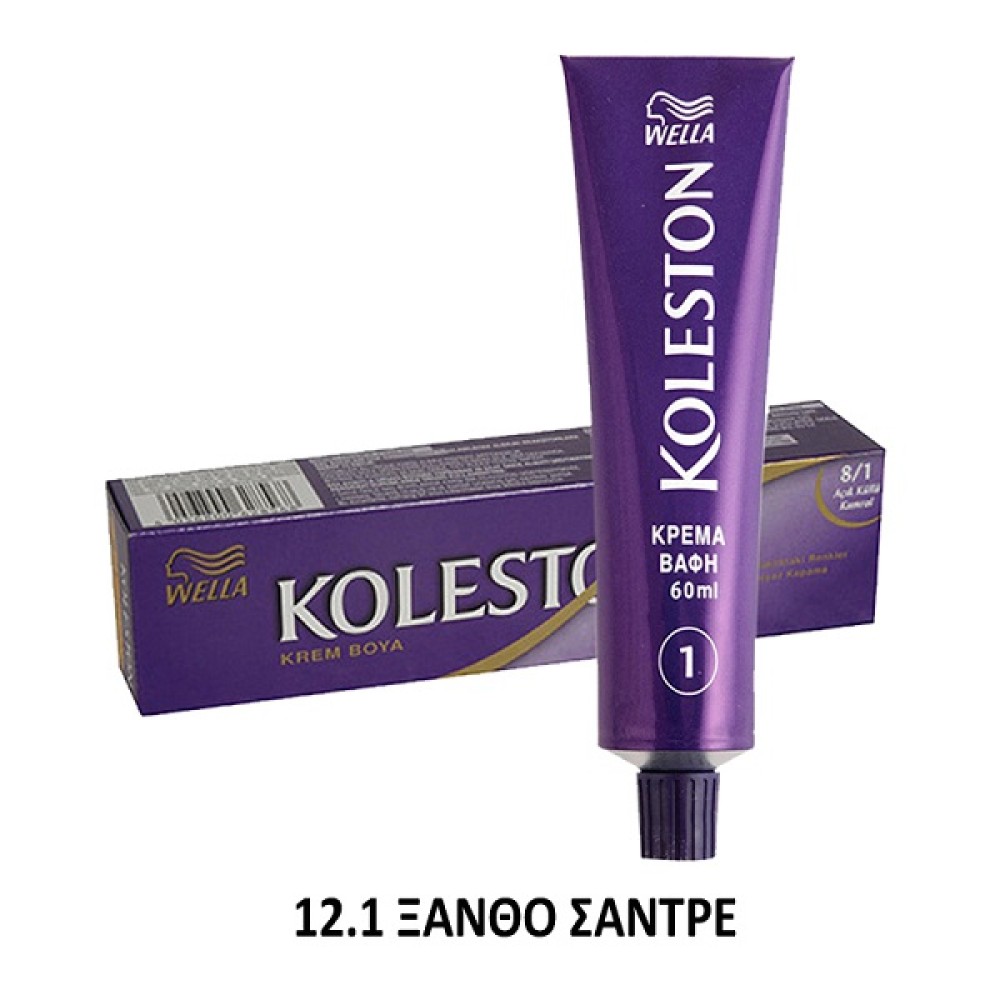 KOLESTON ΒΑΦΗ ΜΑΛΛΙΩΝ 60ml ΣΩΛΗΝΑΡΙΟ N.12.1 ΞΑΝΘΟ ΣΑΝΤΡΕ